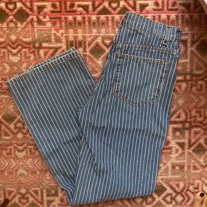 Reformation Hailey Pinstripe Highrise Jeans